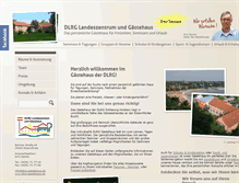 Tablet Screenshot of dlrg-gaestehaus.de